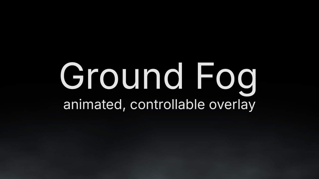 SC – Ground Fog